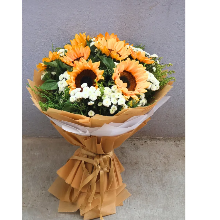 Send Sunflower Flowers and Fabelle Chocolates near me